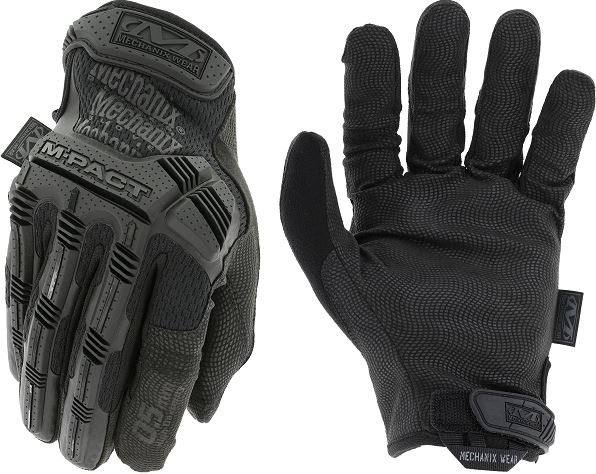 M-Pact® 0.5mm Covert Gloves (Medium, All Black)